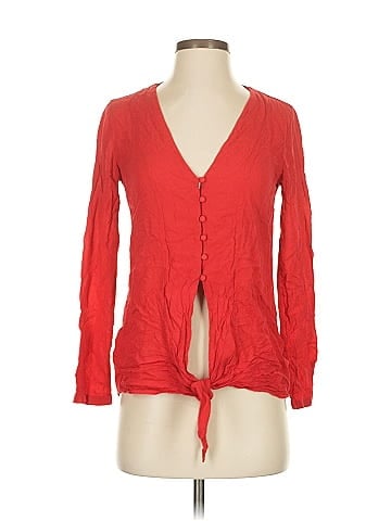 Silence and Noise Long Sleeve Blouse (view 1)