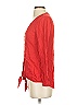 Silence and Noise 100% Rayon Red Long Sleeve Blouse Size S - photo 5