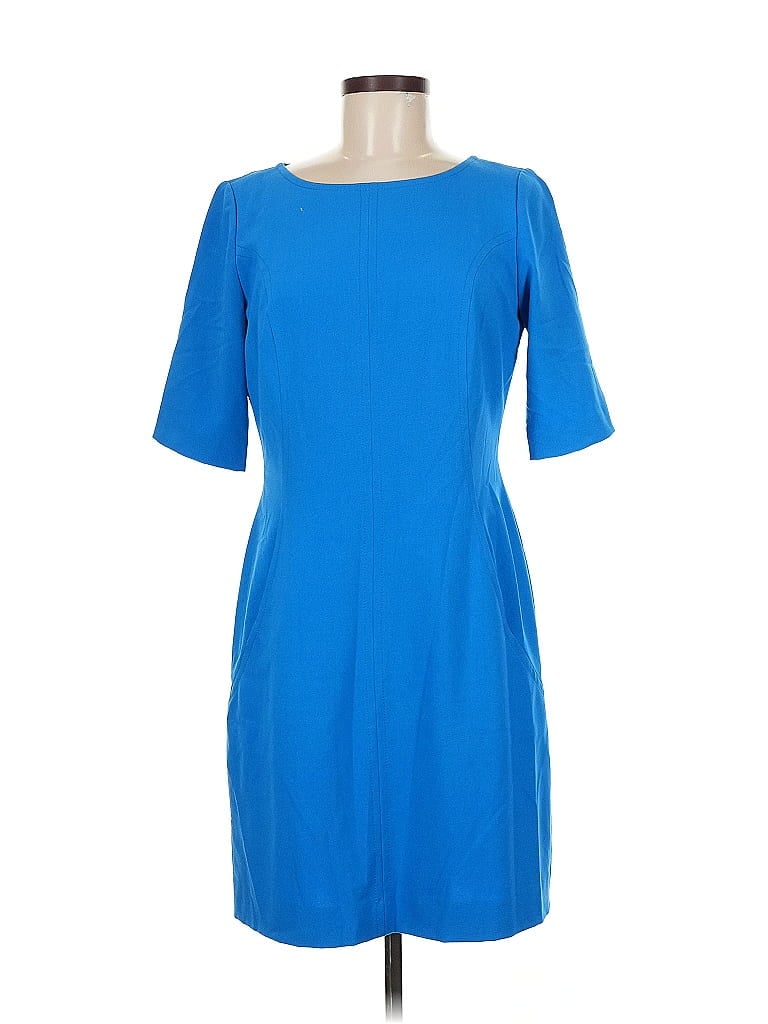Click to view more detailed imagery on our partner's website Pre-owned Tahari By Asl Casual Dress In Blue