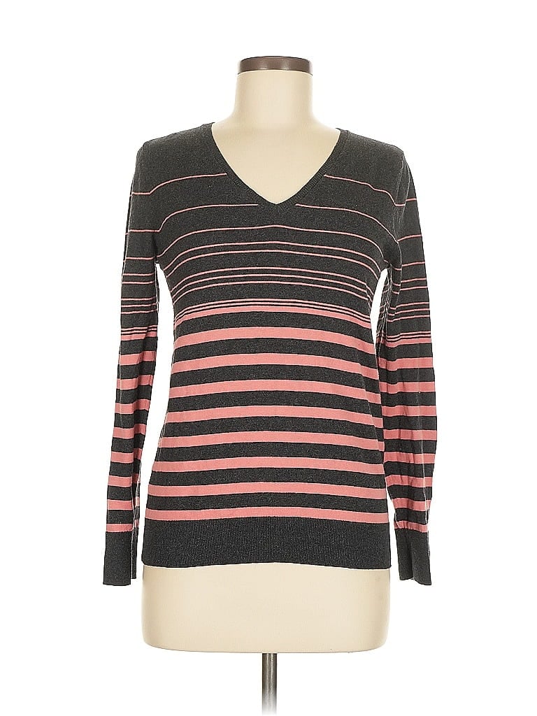 Pre-owned Ann Taylor Loft Outlet Pullover Sweater In Brown