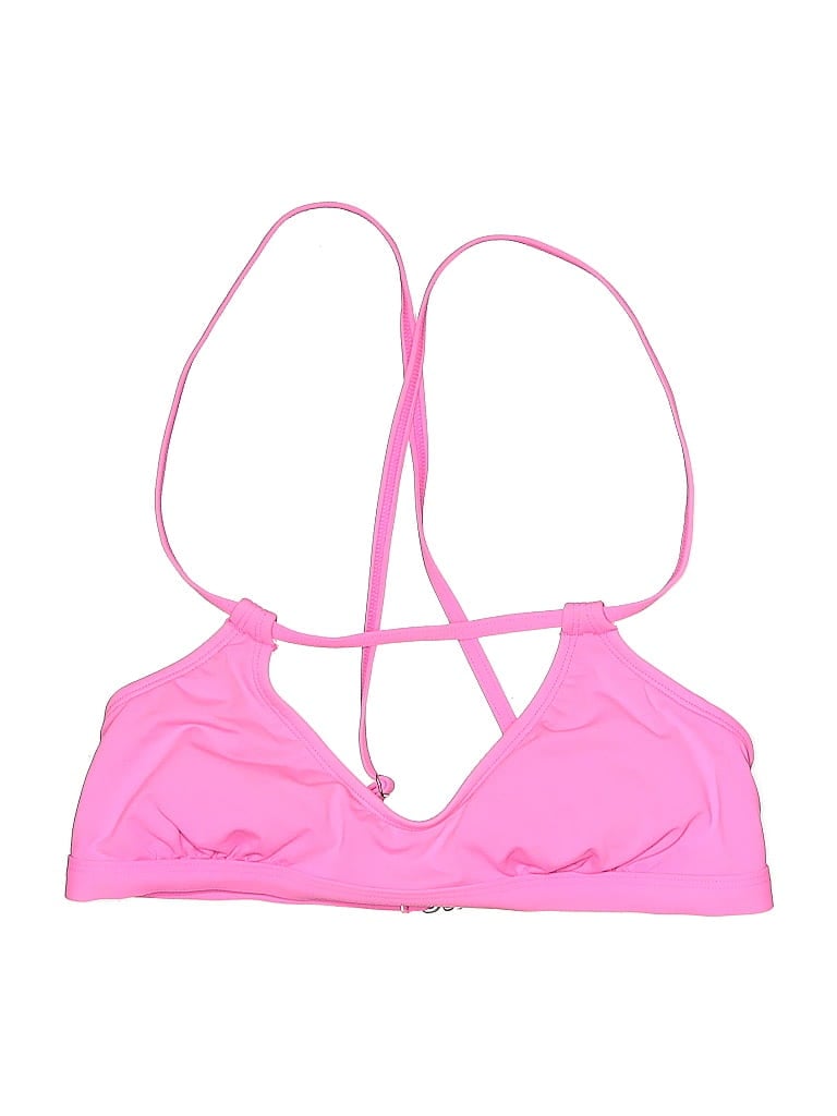 Pre-owned Athleta Swimsuit Top Pink Swimwear