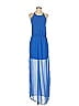 Rory Beca 100% Polyester Blue Casual Dress Size XS - photo 1