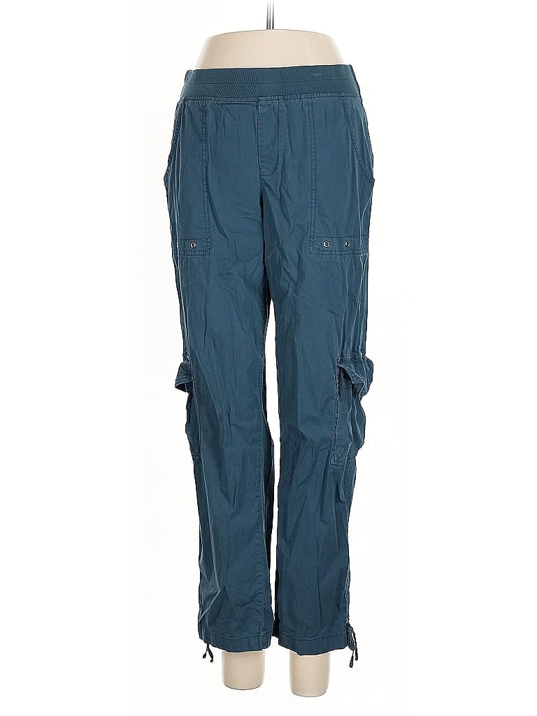 Pre-owned Soft Surroundings Cargo Pants In Blue