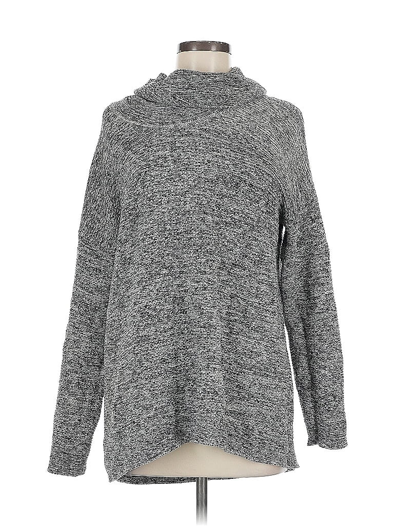 PUREJILL Pre-owned Turtleneck Sweater In Gray