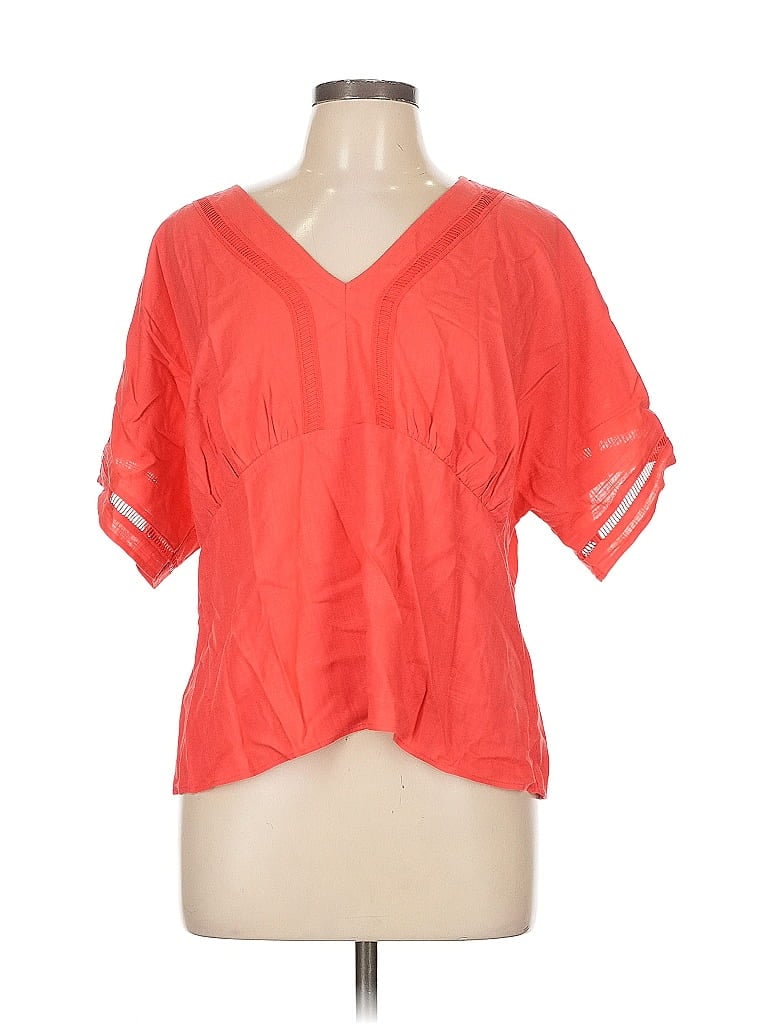 SIMPLY VERA VERA WANG Pre-owned Short Sleeve T-shirt In Orange