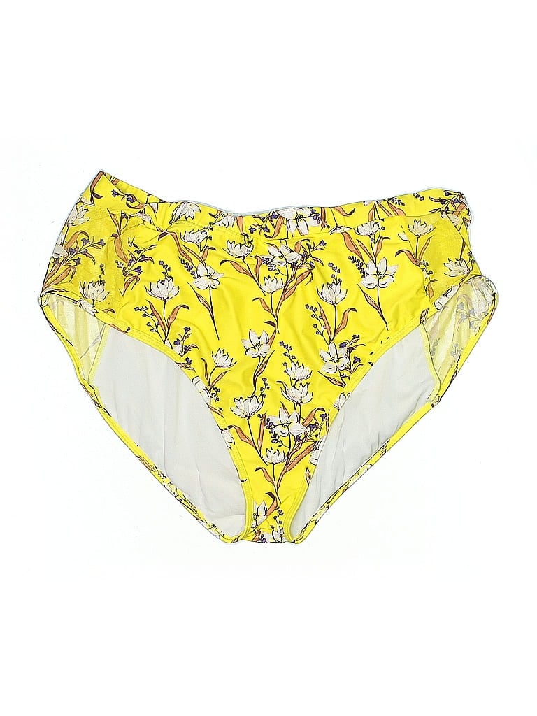 Click to view more detailed imagery on our partner's website Pre-owned Davi & Dani Swimsuit Bottoms In Yellow