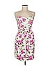 Deb Floral White Cocktail Dress Size 9 - photo 1