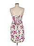 Deb Floral White Cocktail Dress Size 9 - photo 2
