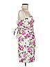 Deb Floral White Cocktail Dress Size 9 - photo 4