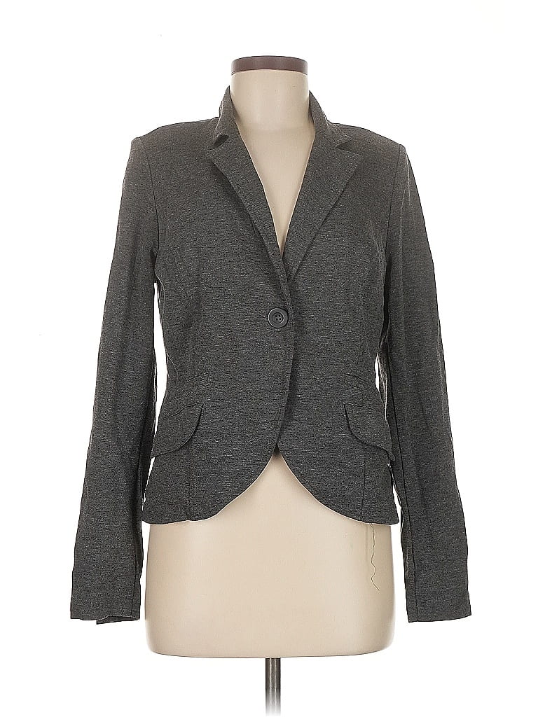 Pre-owned Cabi Blazer Jacket In Gray