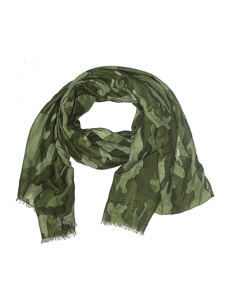 Pre-owned Unbranded Scarf In Green