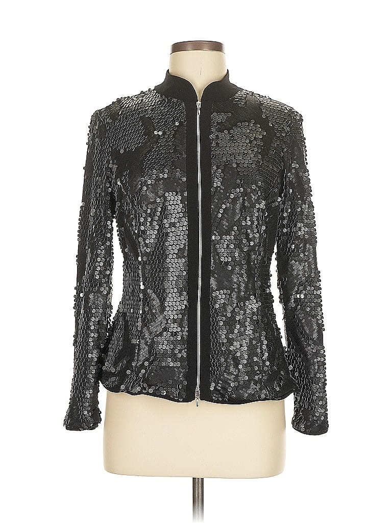 Pre-owned Frank Lyman Design Jacket In Silver