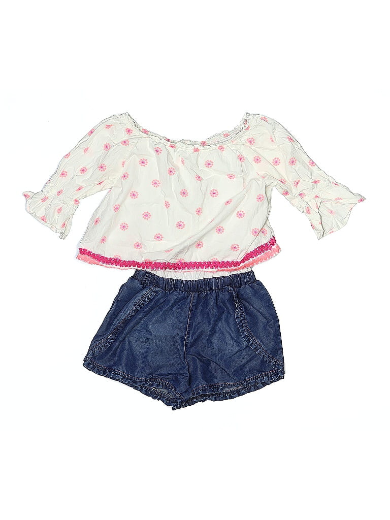 Pre-owned Limited Too Babies' Long Sleeve Blouse In Pink