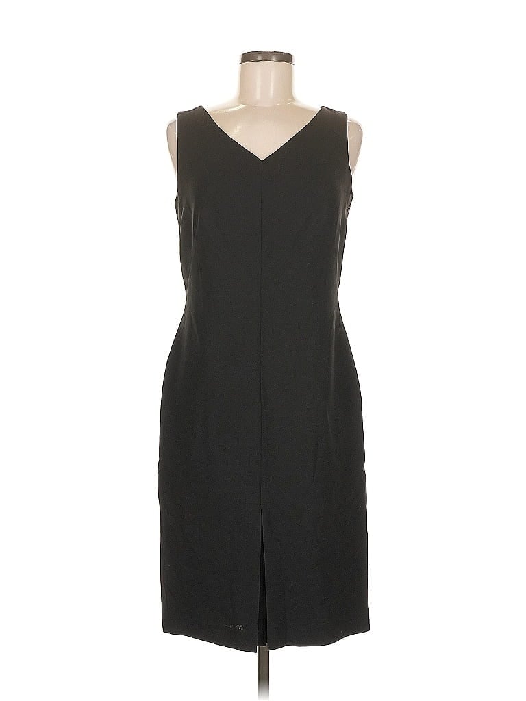 Pre-owned Ann Taylor Loft Cocktail Dress In Black