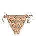 XOXO Paisley Orange Swimsuit Bottoms Size L - photo 2