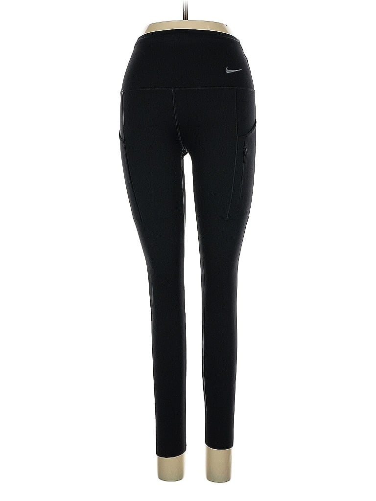 Pre-owned Nike Active Pants In Black