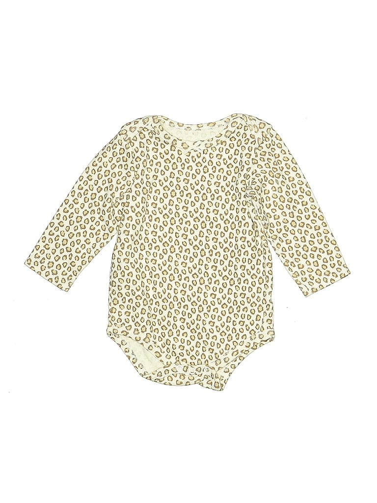 Click to view more detailed imagery on our partner's website Pre-owned Hb Babies' Long Sleeve Onesie In Gold