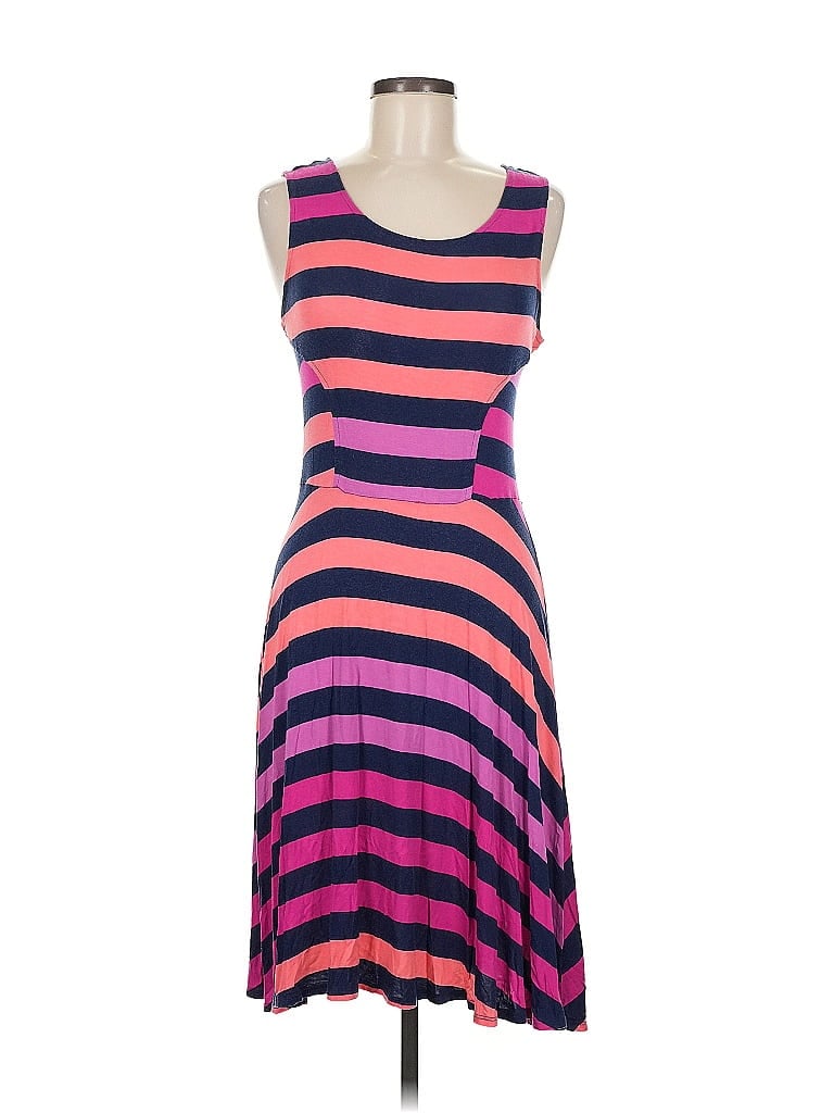 Pre-owned A.n.a. A New Approach Casual Dress In Purple