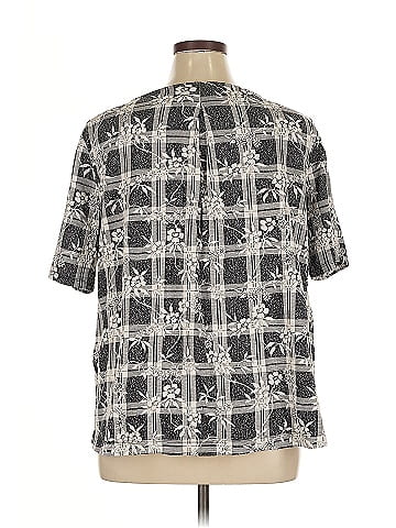 Ann Taylor LOFT Outlet Short Sleeve Blouse (view 2)