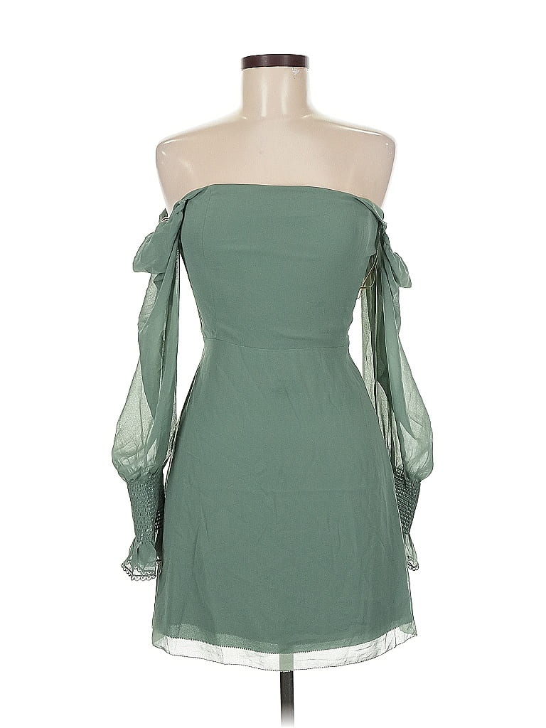 Pre-owned Wilfred Cocktail Dress In Green