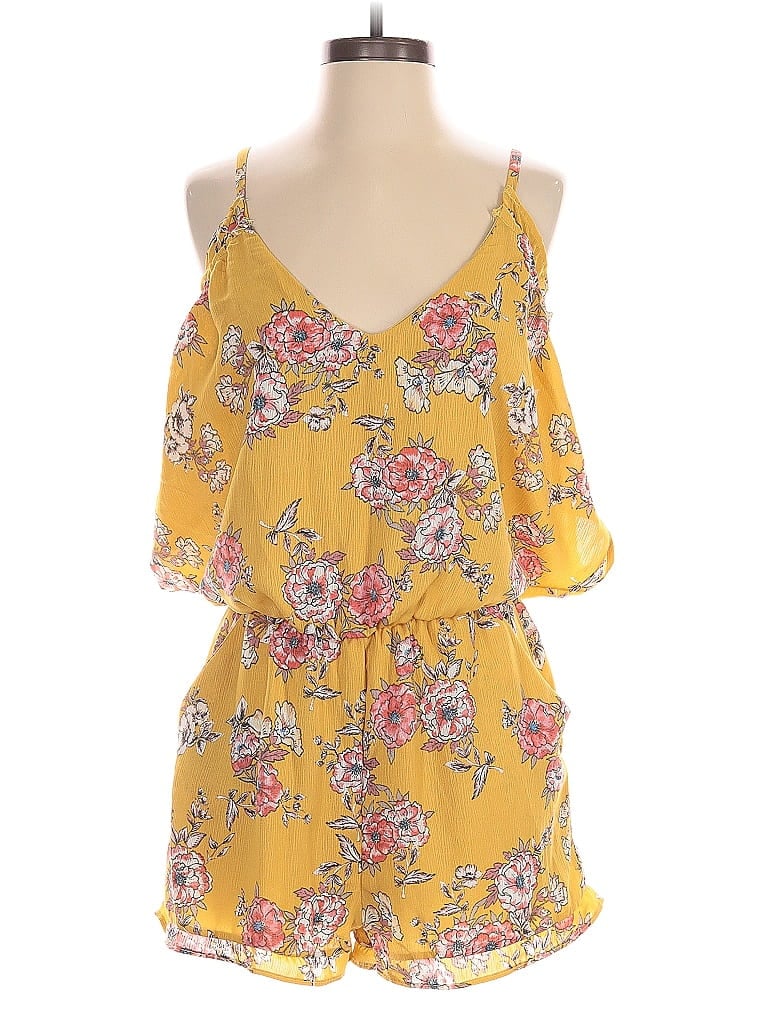 AS U WISH Pre-owned Romper In Yellow