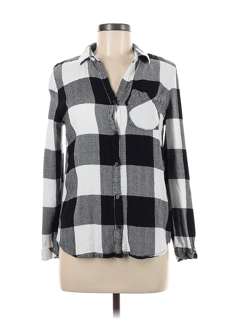 Click to view more detailed imagery on our partner's website Pre-owned Thread & Supply Long Sleeve Button Down Shirt In Black