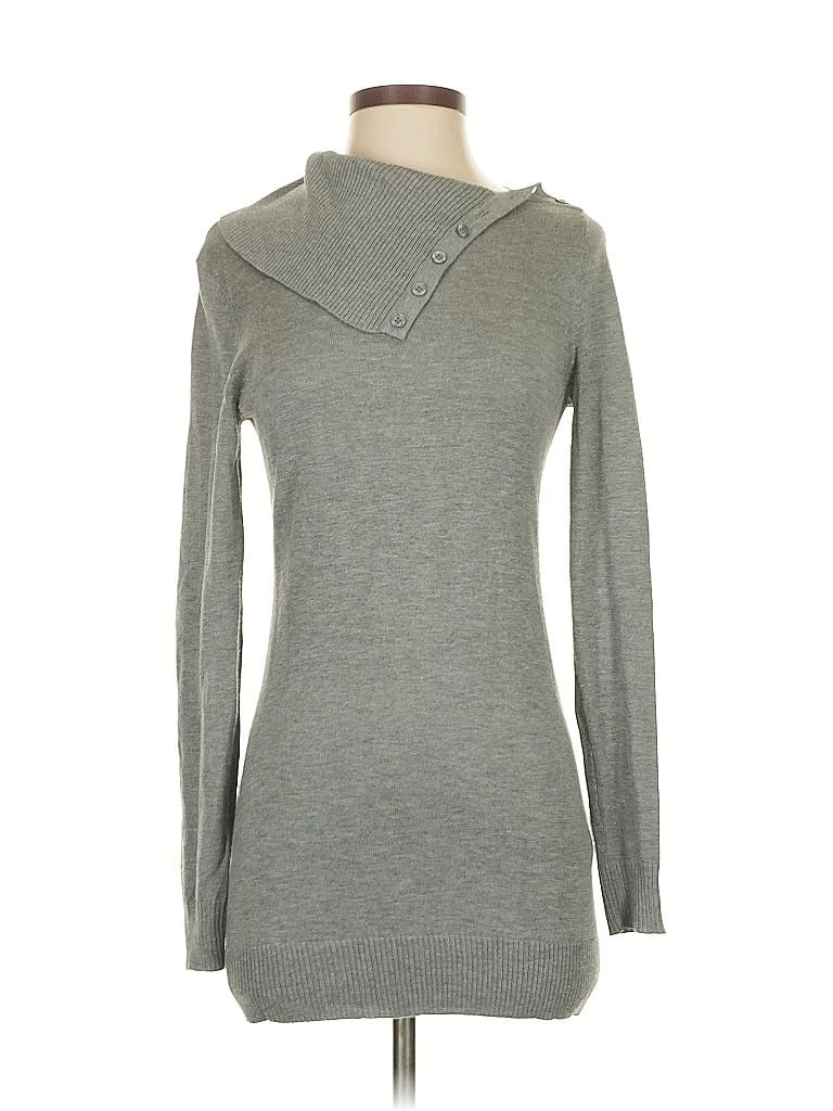 Pre-owned H&m Casual Dress In Gray