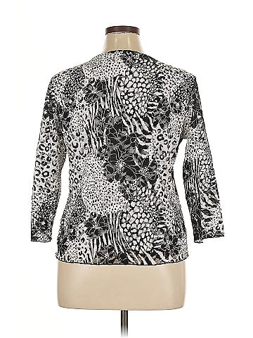 Chico's Design 3/4 Sleeve Top (view 2)