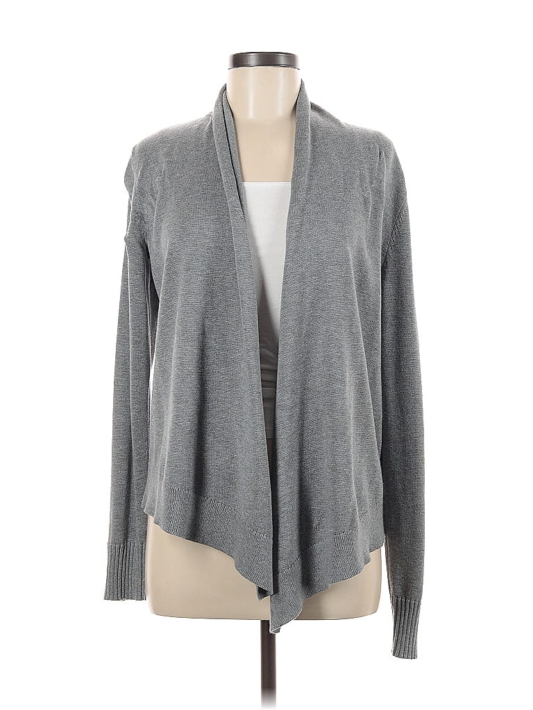 Pre-owned Remade Cardigan Sweater In Gray