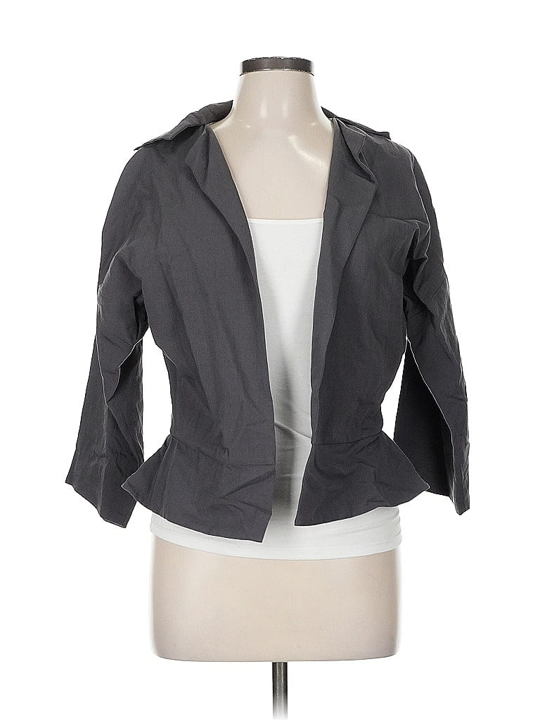 Click to view more detailed imagery on our partner's website Pre-owned Halston Heritage Jacket In Gray