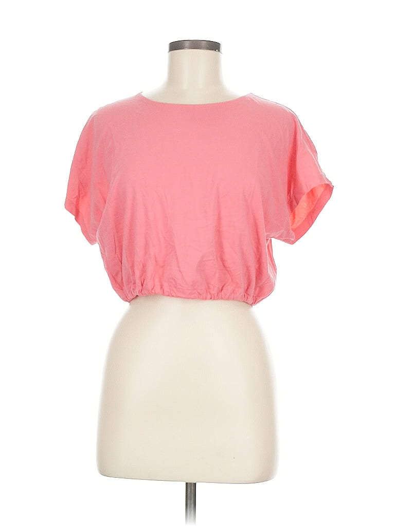 Pre-owned Double Zero Short Sleeve T-shirt In Pink