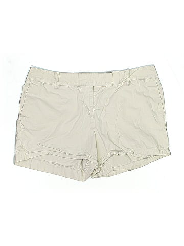 Ann Taylor LOFT Khaki Shorts (view 1)