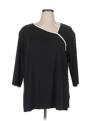 misook 3/4 Sleeve Top (view 1)