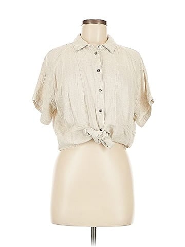 She + Sky Short Sleeve Blouse (view 1)