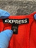 Express Solid Red Cocktail Dress Size XS - photo 6