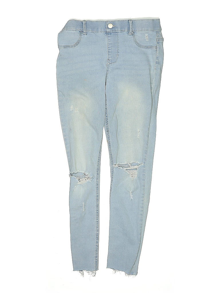 Pre-owned Wonder Nation Kids' Wool Pants In Blue