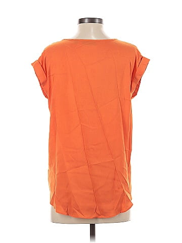7th Avenue Design Studio New York & Company Short Sleeve Blouse (view 2)