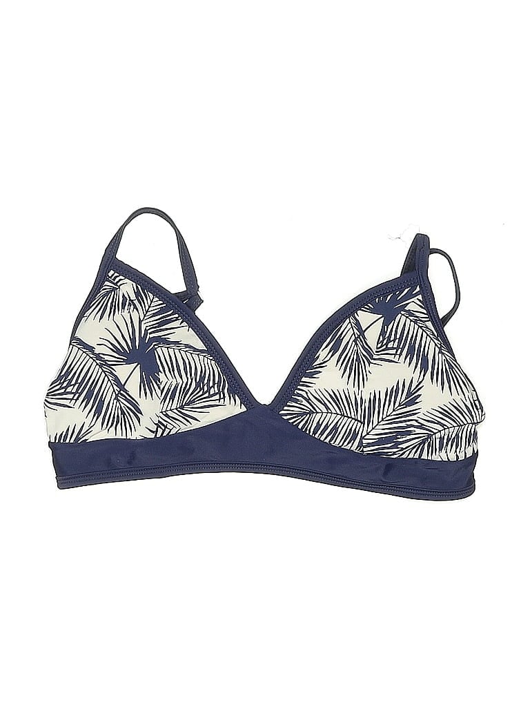 Pre-owned Unbranded Swimsuit Top Blue Swimwear