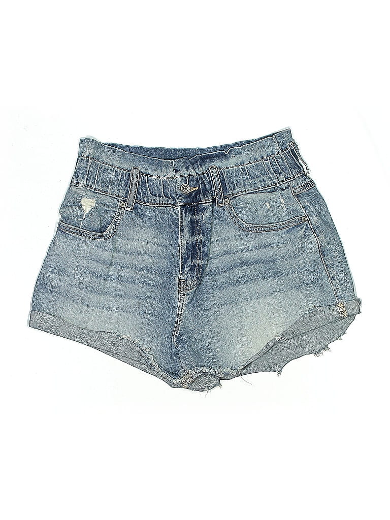 EUNINA Pre-owned Denim Shorts In Blue