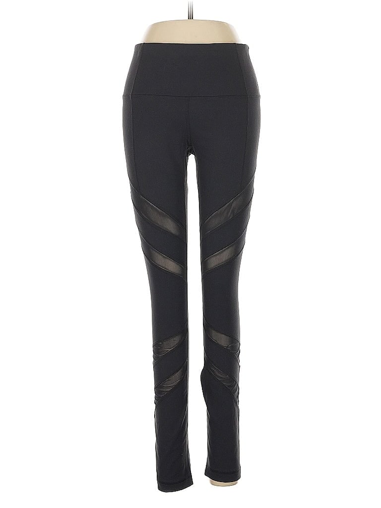 Pre-owned Yogalicious Active Pants In Black