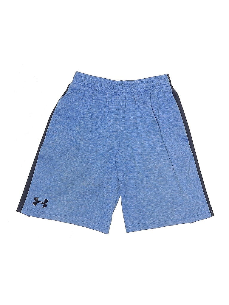 Click to view more detailed imagery on our partner's website Pre-owned Under Armour Kids' Athletic Shorts In Blue