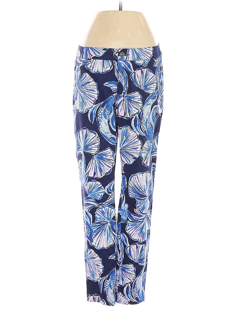 Pre-owned Lilly Pulitzer Casual Pants In Blue