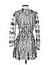 Bebe Silver Cocktail Dress Size 2 - photo 2