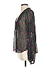 Veronica Beard 100% Silk Green Black Long Sleeve Silk Top Size 2 - photo 5