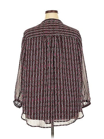Lane Bryant Long Sleeve Blouse (view 2)