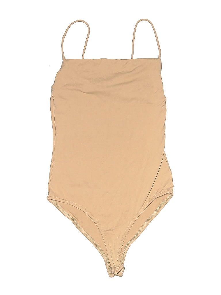ZARA Pre-owned Bodysuit In Brown