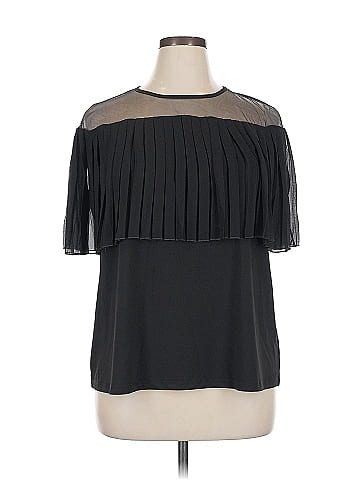 Jones New York Short Sleeve Blouse (view 1)