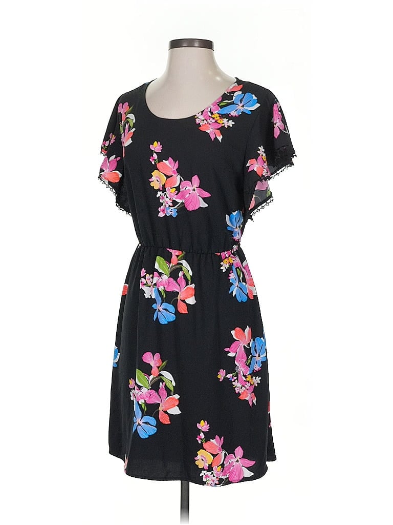 Pre-owned A New Day Casual Dress In Black
