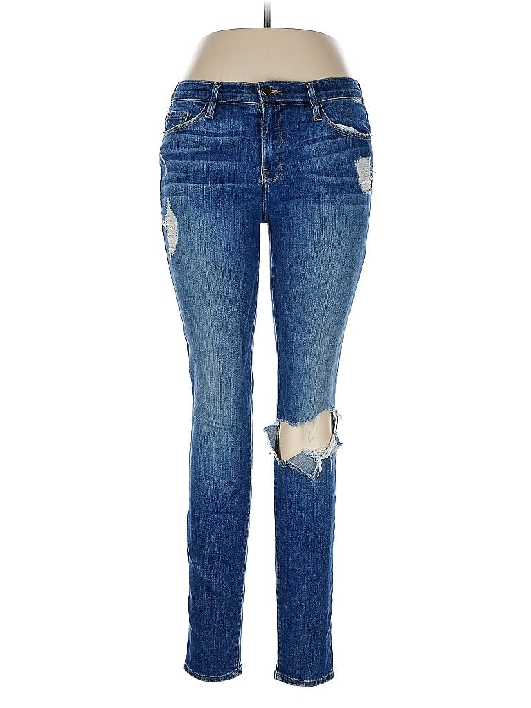 Pre-owned Frame Jeans In Blue