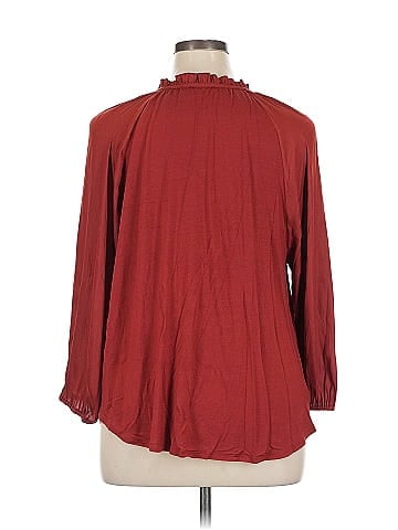 Ann Taylor LOFT Outlet 3/4 Sleeve Blouse (view 2)